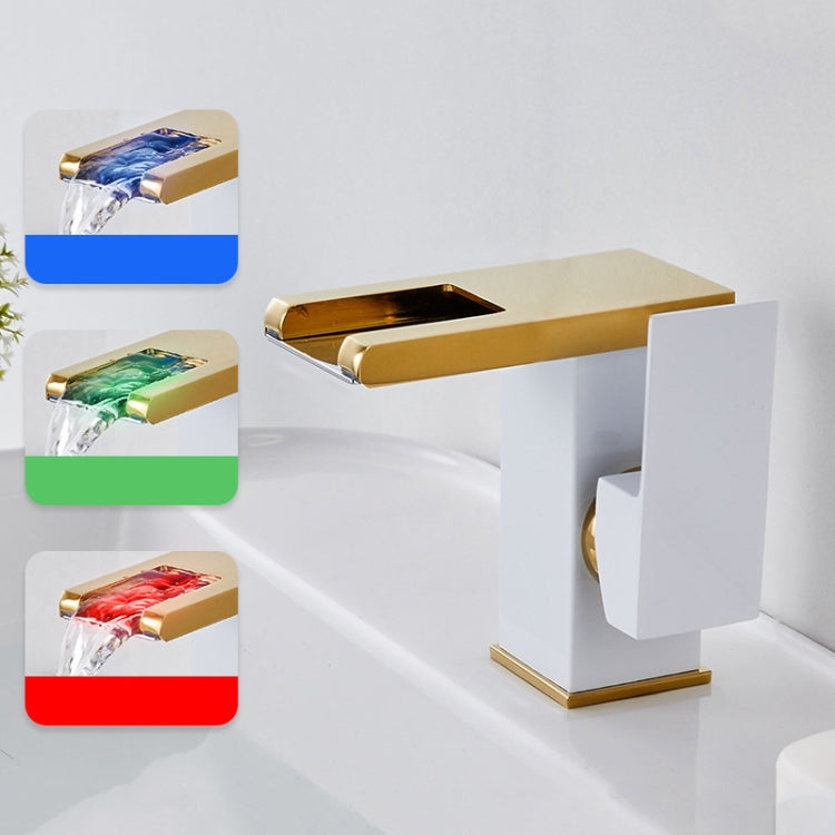 Smart Color-changing Temperature Recognition Faucet, Specification: E Style