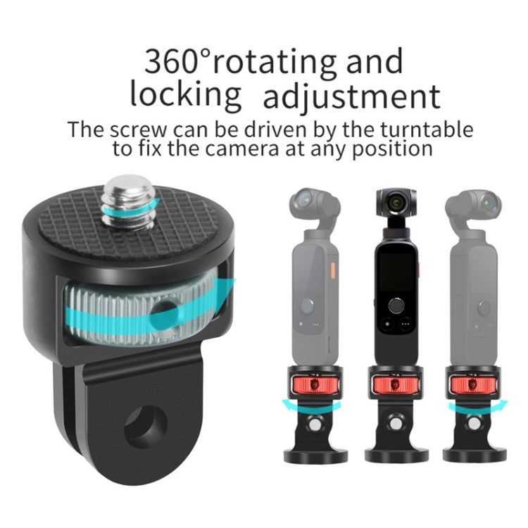 1/4 Inch Screw Converter Tripod Adapter for Sport Camera