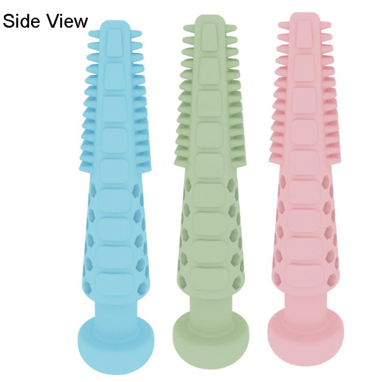 2 PCS Washing Board Toothpaste Shape Bite Toys TPR Dog Teething Stick