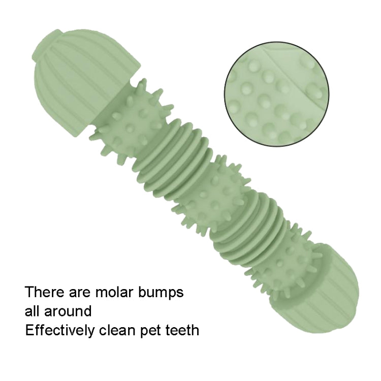2 PCS Pet Caterpillar Shape Toy Dog Interactive Chewing Teeth Wear-Resistant Stick