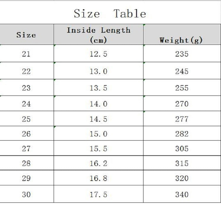 Girls Plush Warm Snow Boots Flat Shoes, Size:22