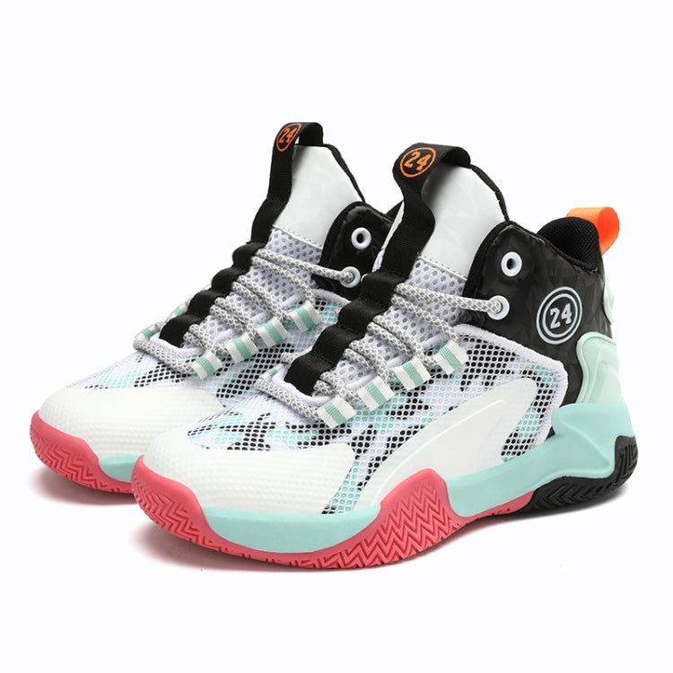 Children Basketball Shoes Spring and Summer Mesh Breathable Sports Shoes, Size: