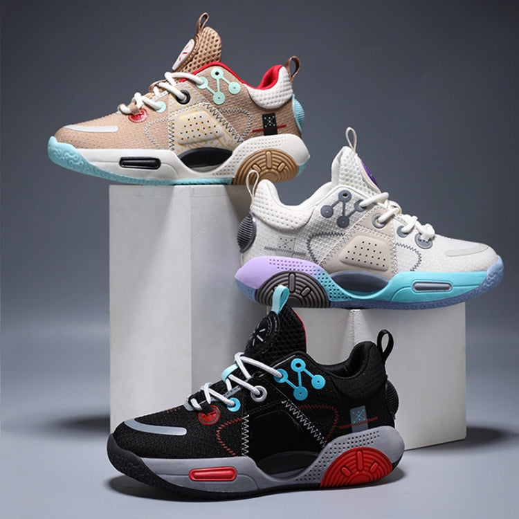 Breathable Basketball Shoes for Children Aged 7-12, Size: