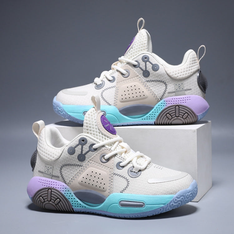 Breathable Basketball Shoes for Children Aged 7-12, Size: