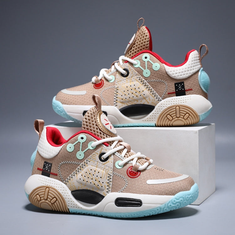 Breathable Basketball Shoes for Children Aged 7-12, Size: