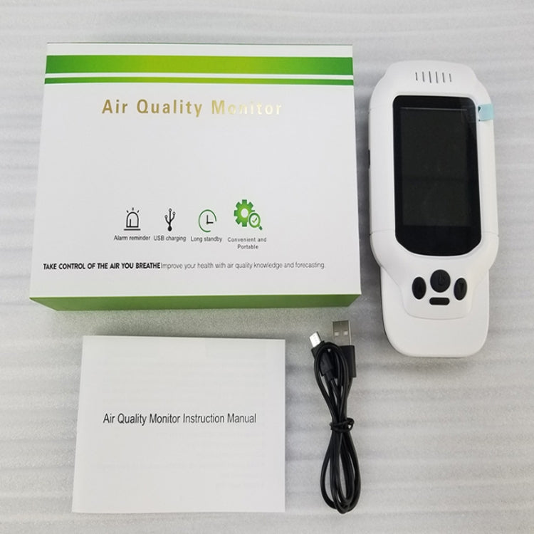 DM502 Formaldehyde TVOC Detector PM2.5 Dust Tester