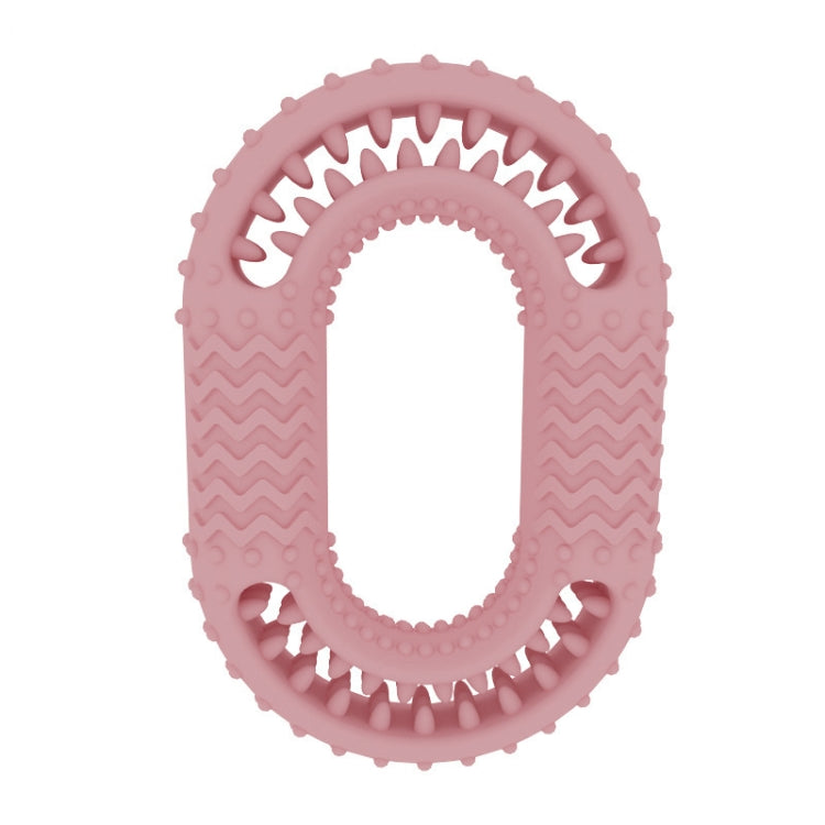 2 PCS Dog Circle Clean Teeth Fun Interactive Training Biting Toys