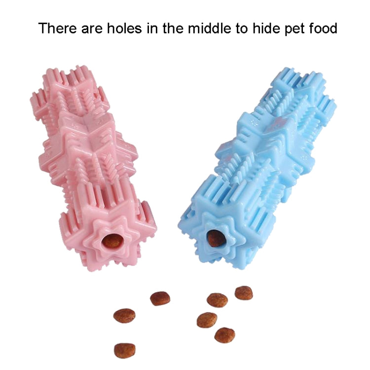 Dogs Bite Toys Hexagonal Molar Rods Pet Tooth Brush