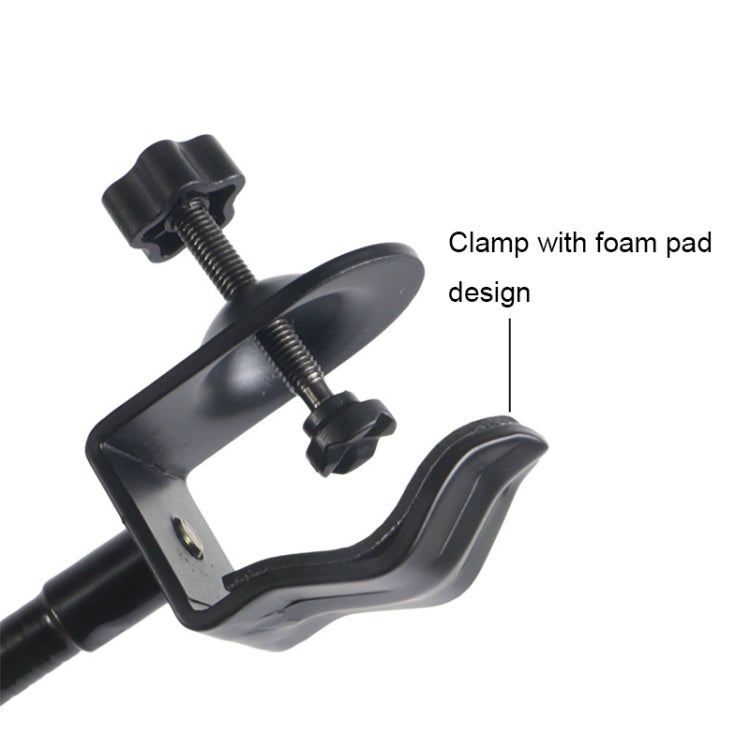 RG-10 Microphone Phone Live Hose Holder, Spec: Code Hose+PTZ+Phone clip
