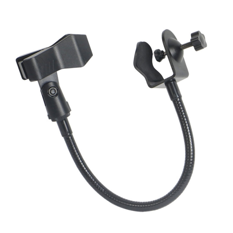 RG-10 Microphone Phone Live Hose Holder, Spec: C-shaped Hose+Spring Clip
