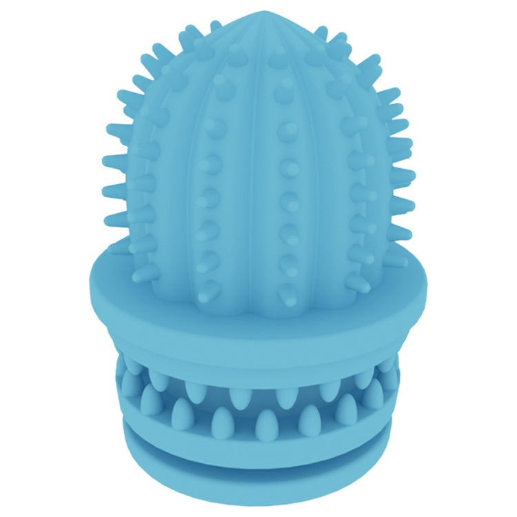 2 PCS Pet Cleaning Teeth TPR Cactus Lightweight Bite-resistant Educational Toys