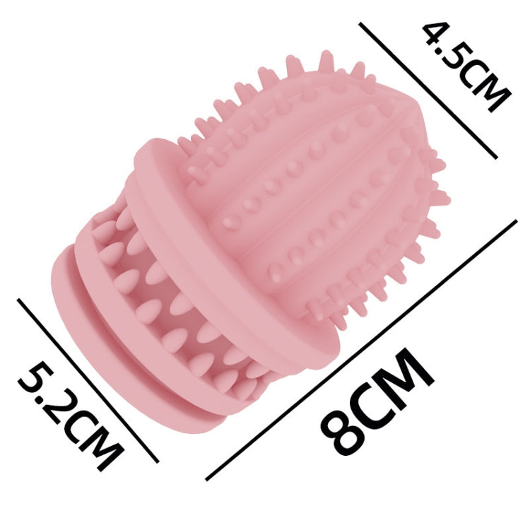 2 PCS Pet Cleaning Teeth TPR Cactus Lightweight Bite-resistant Educational Toys