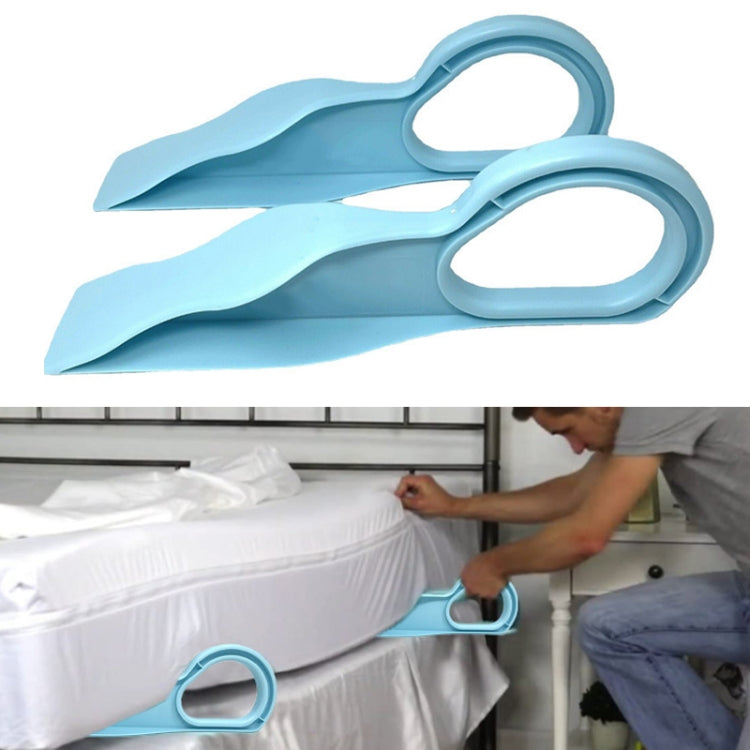 1 Pair Home Mattress Wedge Elevator Hotel Lay Sheets Labor-saving Tool