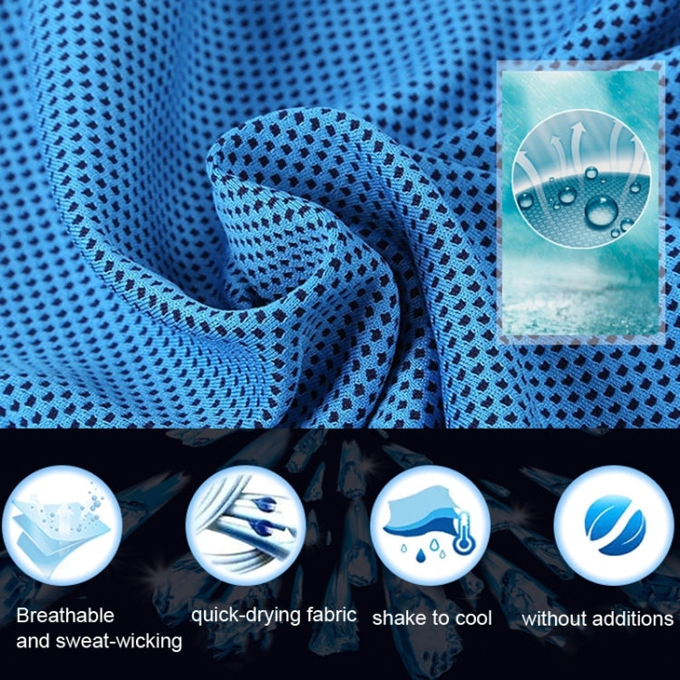 30x80cm  Summer Fitness Cold Sports Towel To Cool Down Ice Cold Towel