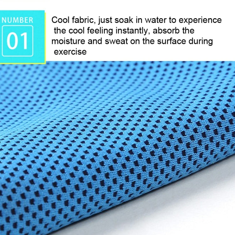30x80cm  Summer Fitness Cold Sports Towel To Cool Down Ice Cold Towel