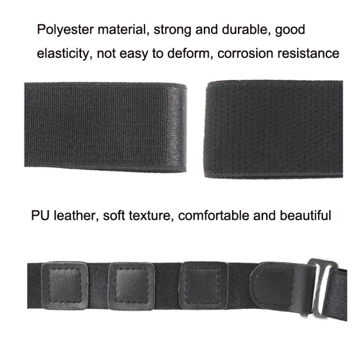 2 PCS Shirt Fixed Anti -slip Anti -wiring Fixed Hidden Belt, Style: Upgrade Model