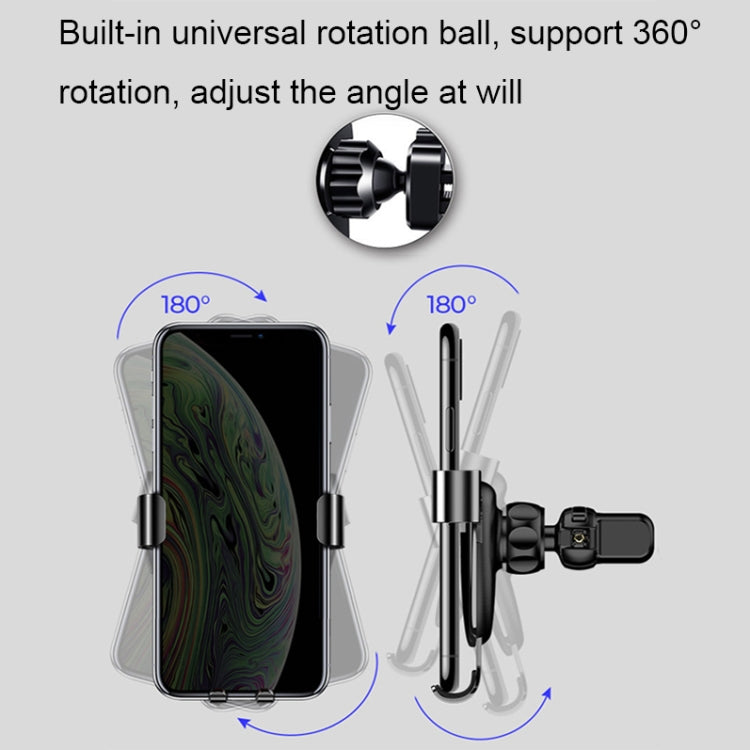 Universal Metal Gravity Car Phone Holder