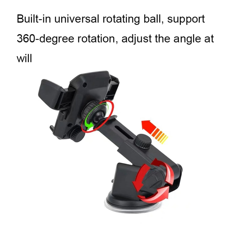 Multifunctional Telescopic Car Phone Holder