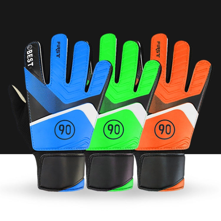 Children Football Goalkeeper Glove Latex Anti-Collision Goalkeeper Gloves, Size: 5
