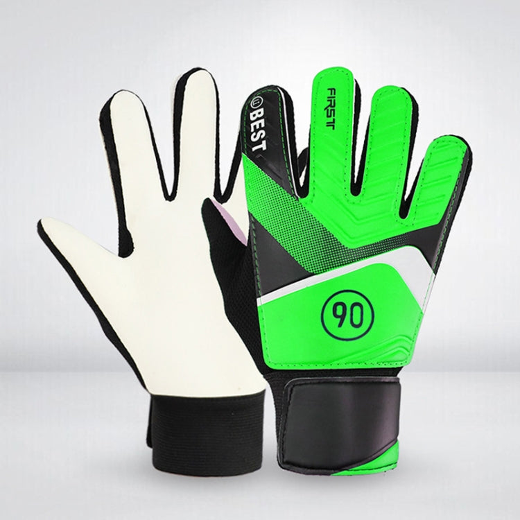 Children Football Goalkeeper Glove Latex Anti-Collision Goalkeeper Gloves, Size: 7