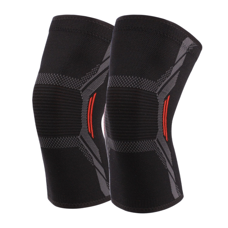 1 Pair Nylon Sports Protective Gear Four-way Stretch Knit Knee Pads, Size: S