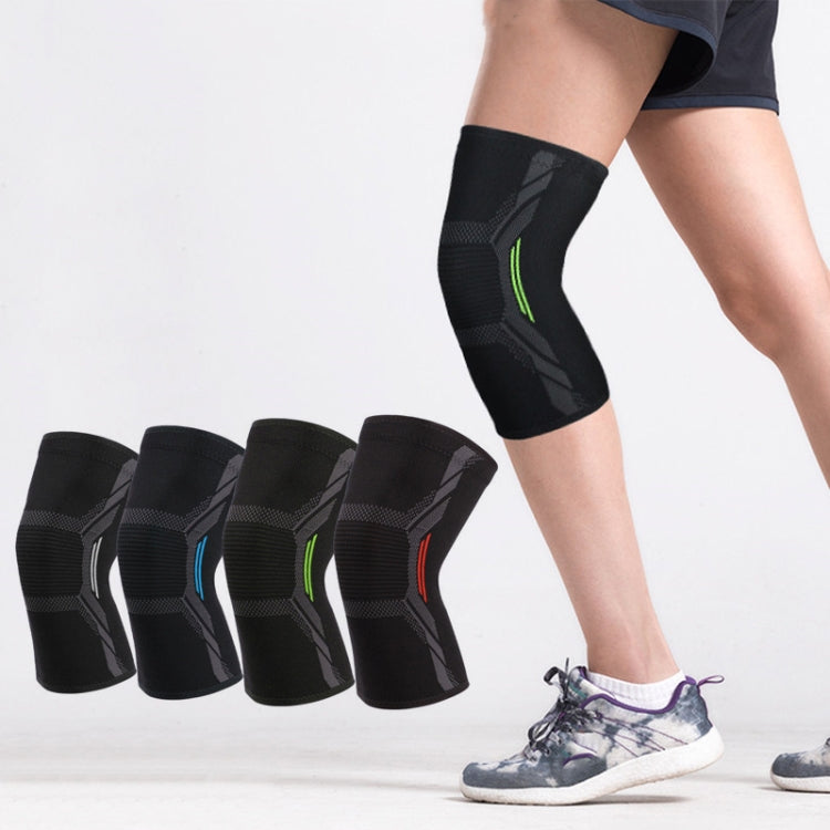 1 Pair Nylon Sports Protective Gear Four-way Stretch Knit Knee Pads, Size: S