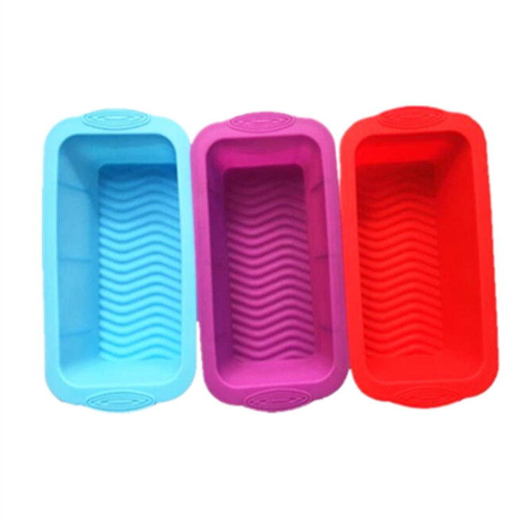 2 PCS Silicone Pizza Toast Box Long Cake Mold