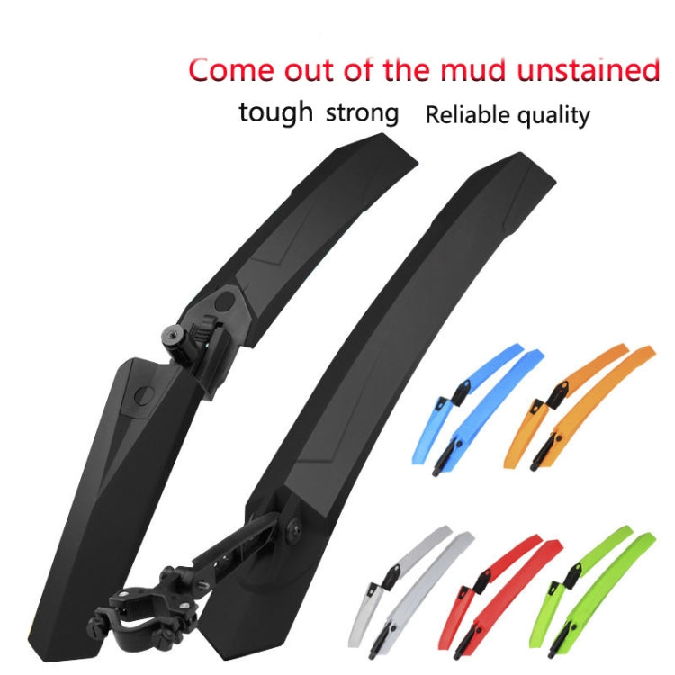 2632 Bicycle Quick Release Mudguards, Style: Ordinary (Green)