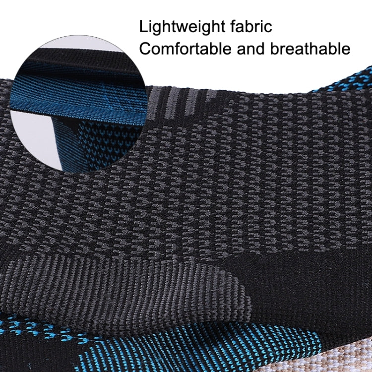 1 Pair Nylon Knitted Ankle Pads Compression Support Anti-sprain Cycling Protective Gear