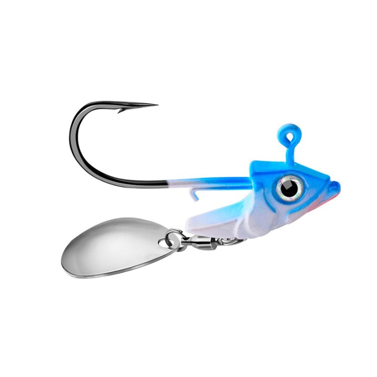5 PCS Lead Material Fish Shape Anti-hanging Bottom Hook, Specification: 15g