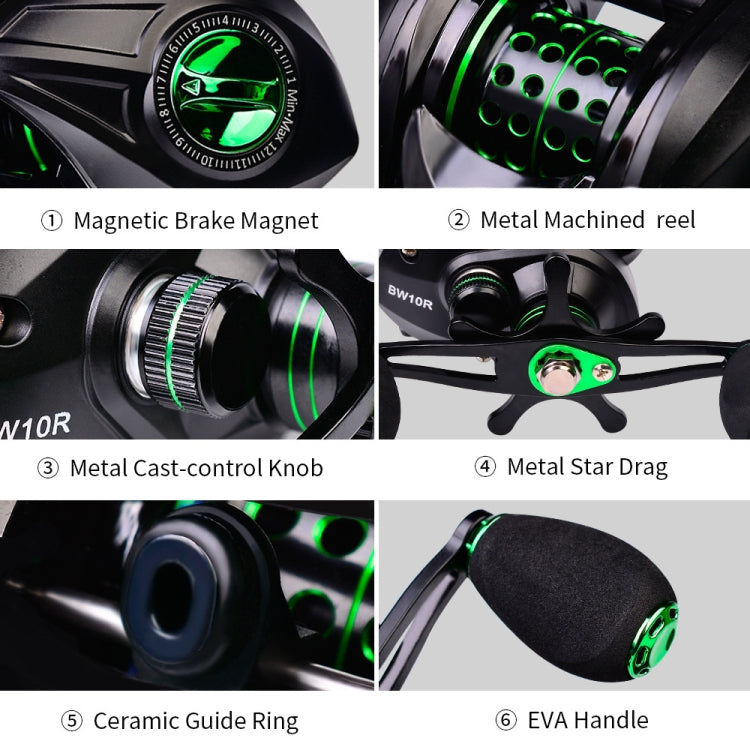 Metal Wire Cup Anti-fried Line Fishing Reel Far Throw Lure Reel, Specification: (Deep Line Cup Reel)Right Hand