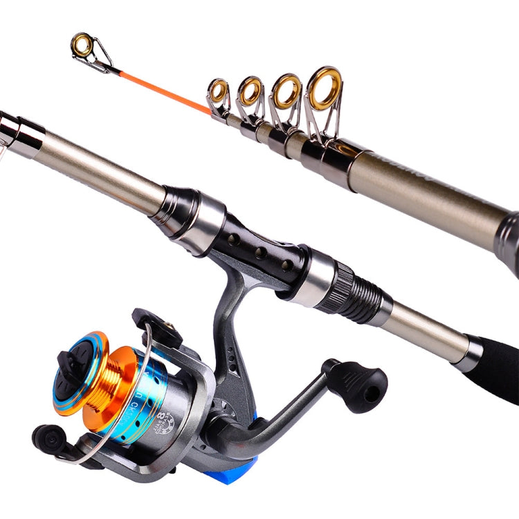 Long-throw Fishing Rod Fishing Reel Fishing Bag Bait Accessories Set