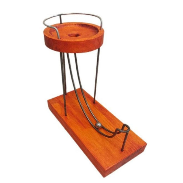 Kinetic Art Circulation Ball Decompression Wooden Ornament, Specification: Ornament Model