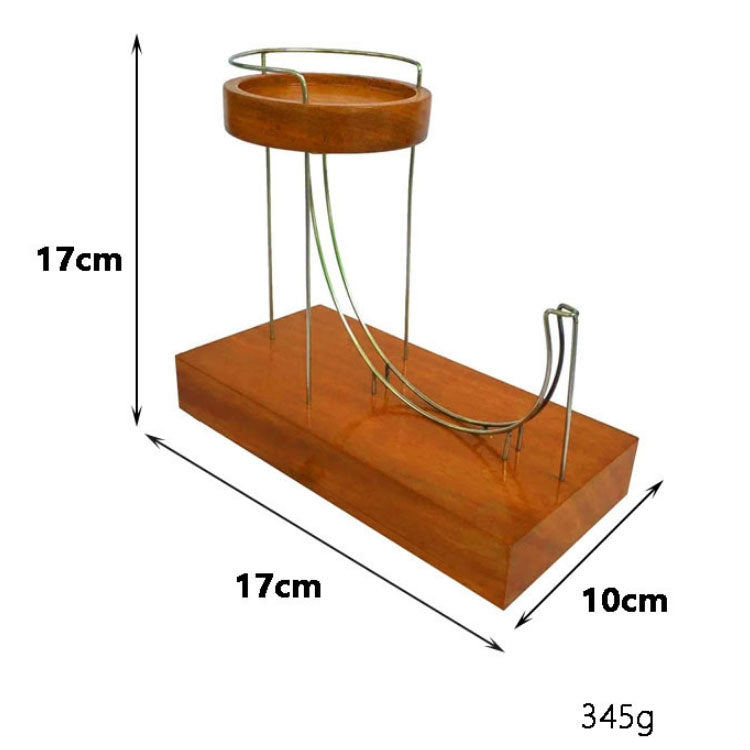 Kinetic Art Circulation Ball Decompression Wooden Ornament, Specification: Ornament Model