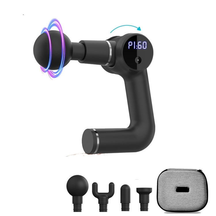 JM09  25-speed Rechargeable Fascia Massager  Muscle Relaxer(Black)