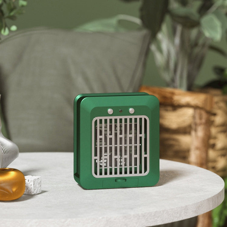 Violet Electric Mosquito Killer Lamp Indoor USB Inhalation Physical Mosquito Trap(Green)