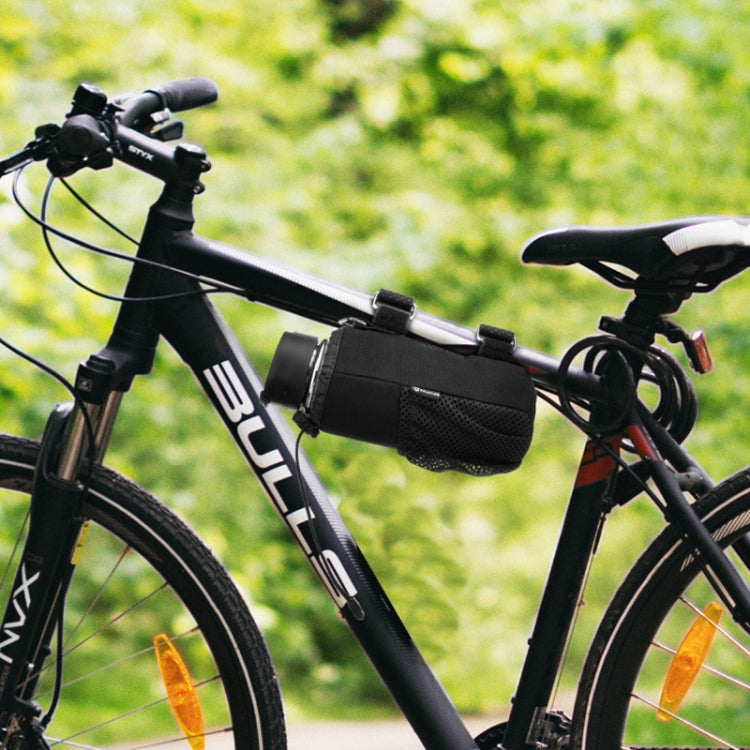 Bicycle Cup Holder Bike Universal Speaker Storage Bag(Black)