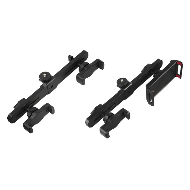 Universal Removable Rotating Live Dual-Camera Bracket, Spec: Dual Phone Clip