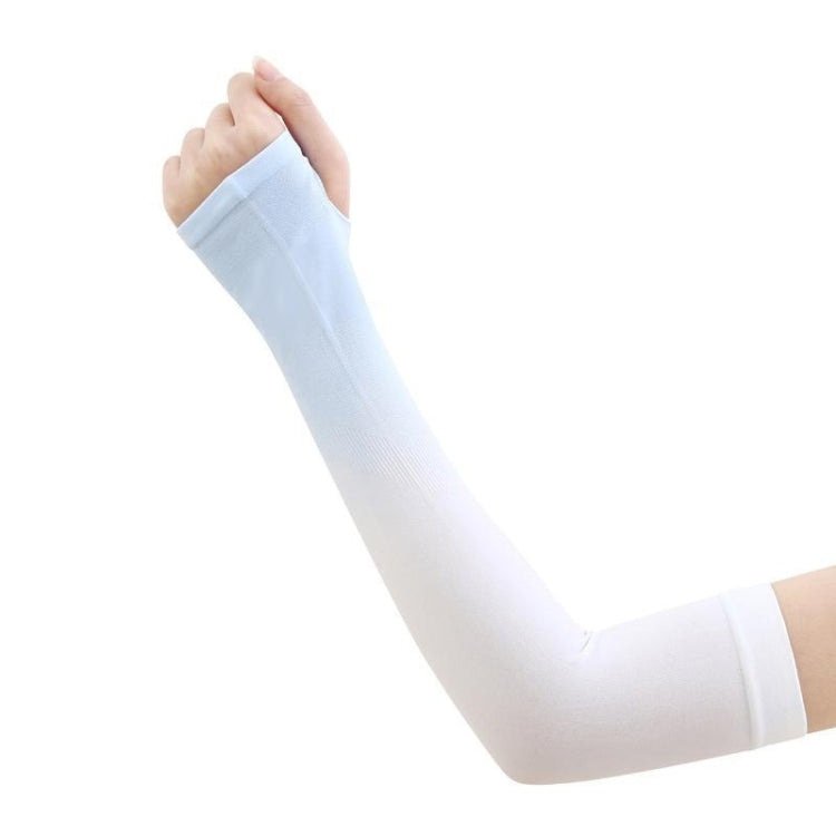1 Pairs Summer Ladies Gradient Ice Silk Sleeve