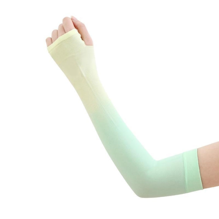 1 Pairs Summer Ladies Gradient Ice Silk Sleeve