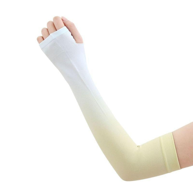 1 Pairs Summer Ladies Gradient Ice Silk Sleeve