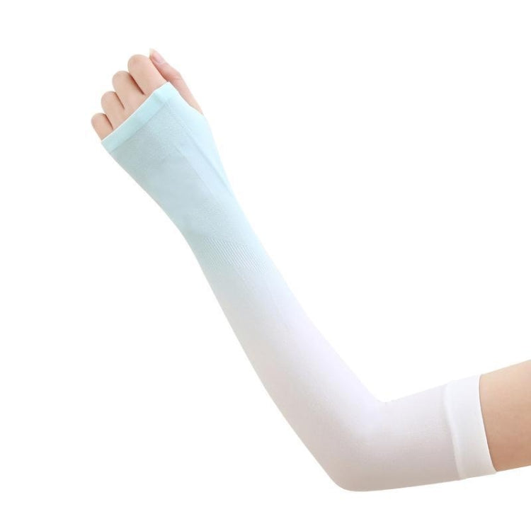 1 Pairs Summer Ladies Gradient Ice Silk Sleeve