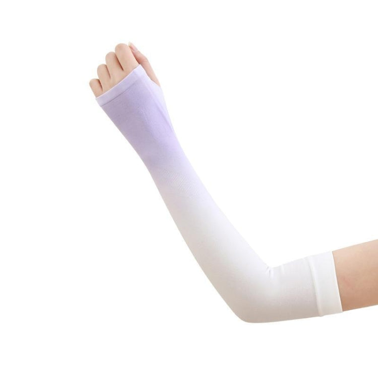 1 Pairs Summer Ladies Gradient Ice Silk Sleeve