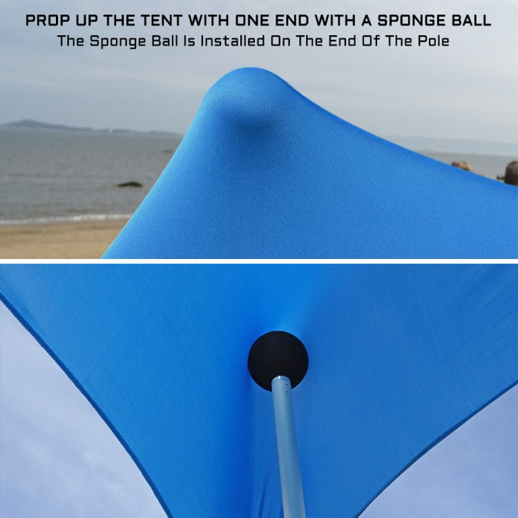 Outdoor Beach Lycra Canopy Camping Tent Sunshade Fishing Tent, Size: 300x300x200cm