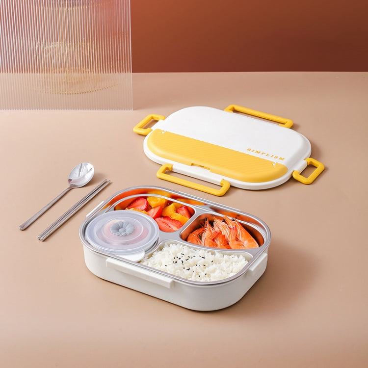 Stainless Steel Portable Compartment Insulated Lunch Box