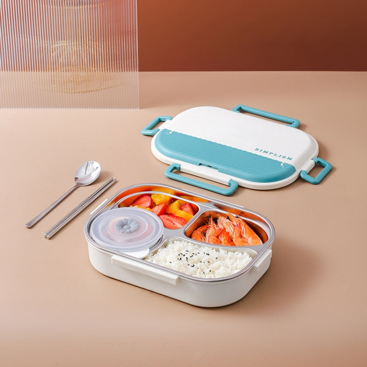 Stainless Steel Portable Compartment Insulated Lunch Box