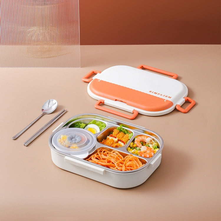 Stainless Steel Portable Compartment Insulated Lunch Box
