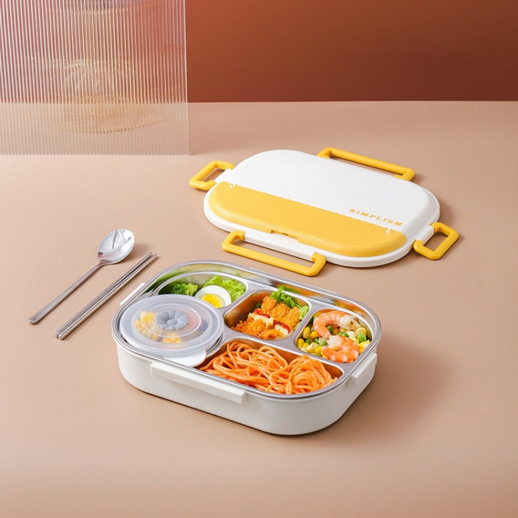 Stainless Steel Portable Compartment Insulated Lunch Box