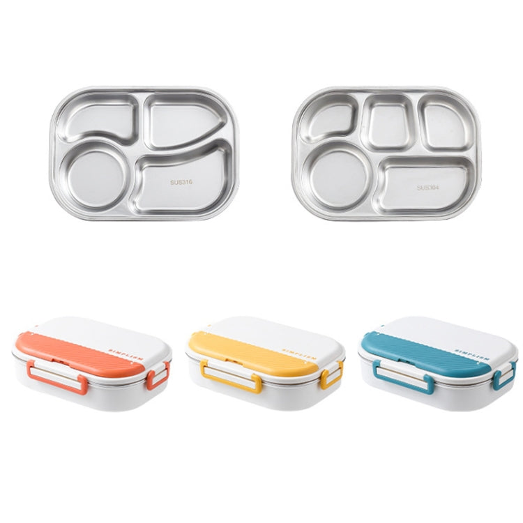 Stainless Steel Portable Compartment Insulated Lunch Box