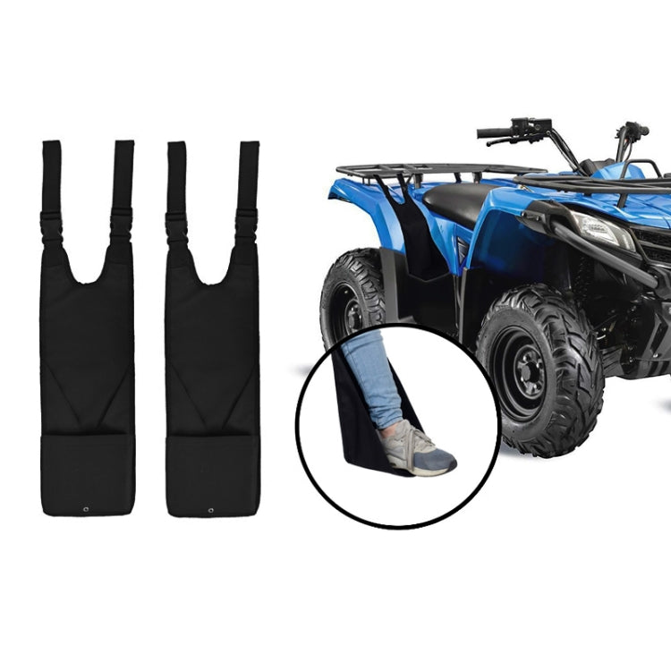 1 Set  MTP-516 ATV Rider Comfort Foot Mount Pedal Motorcycle Snow Bike Foot Support Mount(Black)